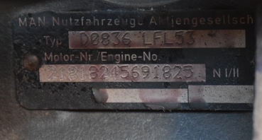 MAN D0836 LFL53 240 280KM TGL E4